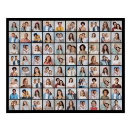 独自の80フォトコラージュを作成 ポスター