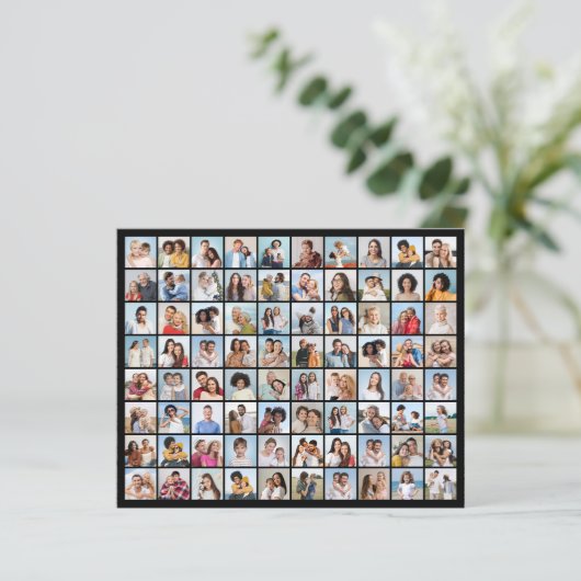 独自の80フォトコラージュ紙シートの作成 (スタンド正面)