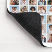 独自の80フォトコラージュ編集可能カラーを作成 マウスパッド (コーナー)