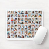 独自の80フォトコラージュ編集可能カラーを作成 マウスパッド (マウス)