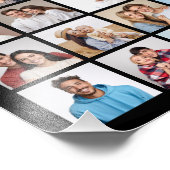 独自の80枚のフォトコラージュの写真の拡大を作成 フォトプリント            (角)