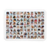 独自の88フォトコラージフレキシブルマグネットを作成 マグネット (横)