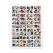 独自の88フォトコラージフレキシブルマグネットを作成 マグネット (縦)