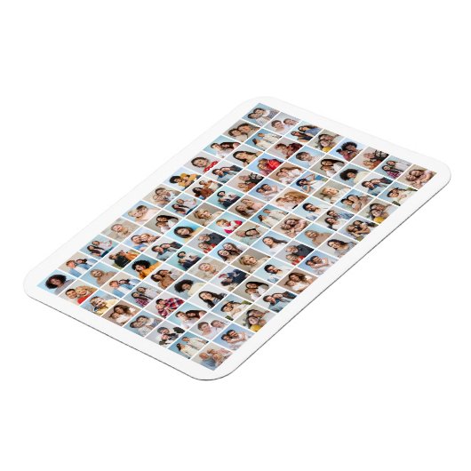 独自の88フォトコラージフレキシブルマグネットを作成 マグネット (左側)