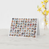 独自の88フォトコラージュを作成 カード (黄色い花)