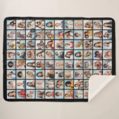 独自の88フォトコラージュを作成 シェルパブランケット (正面(横))