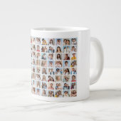 独自の88フォトコラージュを作成 ジャンボコーヒーマグカップ (正面右)