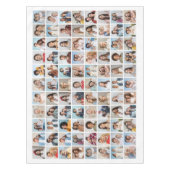 独自の88フォトコラージュを作成 テーブルクロス (正面)