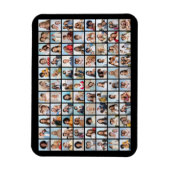 独自の88フォトコラージュを柔軟に作成 マグネット (縦)