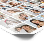 独自の88フォトコラージュ写真の拡大を作成 フォトプリント (角)