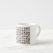 独自の88フォトコラージュEspressoカップを作成 エスプレッソカップ (正面右)