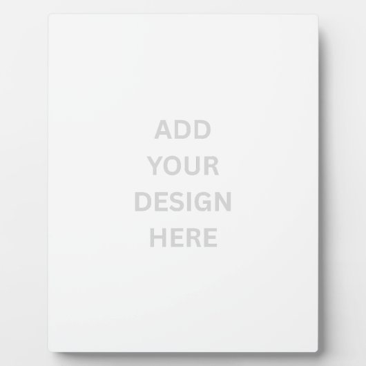 独自の8"x10" UV耐性イーゼルプラークを作成 フォトプラーク (正面)