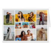 独自の9つのフォトコラージュを作成 (正面横)