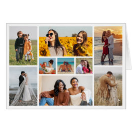 独自の9つのフォトコラージュを作成