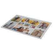 独自の9つのフォトコラージュを作成 カッティングボード (角)