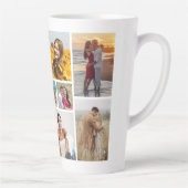 独自の9つのフォトコラージュを作成 カフェラテマグ (右)