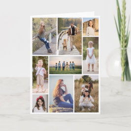 独自の9つのフォトコラージュを作成 カード