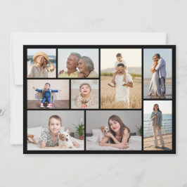 独自の9つのフォトコラージュを作成 カード