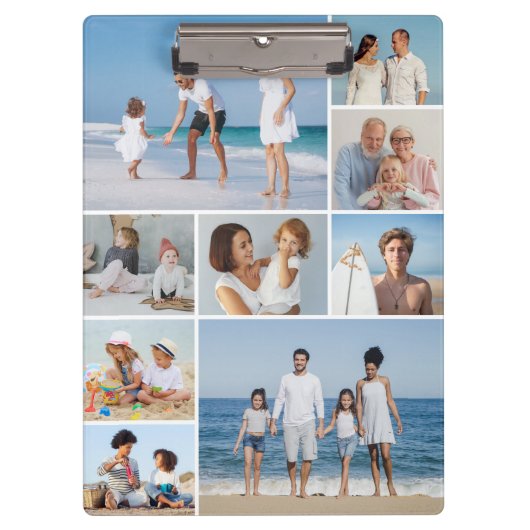 独自の9つのフォトコラージュを作成 クリップボード (正面)