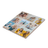 独自の9つのフォトコラージュを作成 タイル (側面)