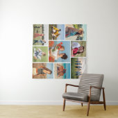 独自の9つのフォトコラージュを作成 タペストリー (インサイチュ(横))