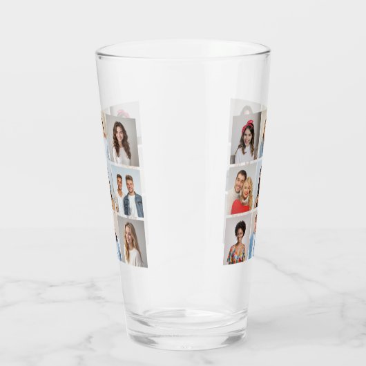 独自の9つのフォトコラージュを作成 タンブラーグラス (右)