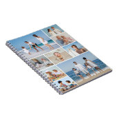 独自の9つのフォトコラージュを作成 ノートブック (右側)