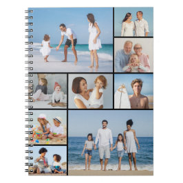 独自の9つのフォトコラージュを作成 ノートブック