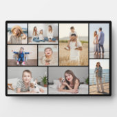 独自の9つのフォトコラージュを作成 フォトプラーク (正面)