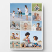 独自の9つのフォトコラージュを作成 フォトプラーク (正面)