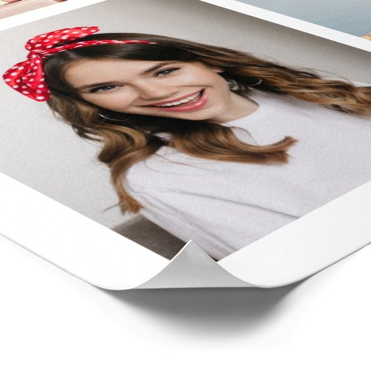 独自の9つのフォトコラージュを作成 ポスター (角)