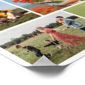 独自の9つのフォトコラージュを作成 ポスター (角)