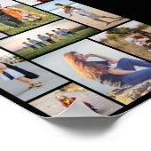 独自の9つのフォトコラージュを作成 ポスター (角)