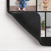 独自の9つのフォトコラージュを作成 マウスパッド (コーナー)