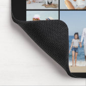 独自の9つのフォトコラージュを作成 マウスパッド (コーナー)