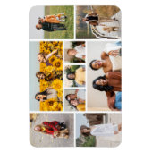 独自の9つのフォトコラージュを作成 マグネット (縦)