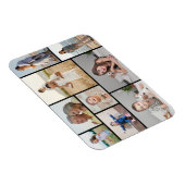 独自の9つのフォトコラージュを作成 マグネット (右側)