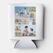 独自の9つのフォトコラージュを作成 缶クーラー (正面)