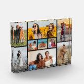 独自の9フォトコラージュのフォトブロックを作成 フォトブロック (左)