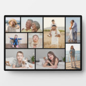 独自の9フォトコラージュプラークの作成 フォトプラーク (正面)