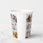 独自の9フォトコラージュ紙カップの作成 紙コップ (右)
