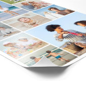 独自の9枚のフォトコラージュ写真の拡大を作成 フォトプリント (角)