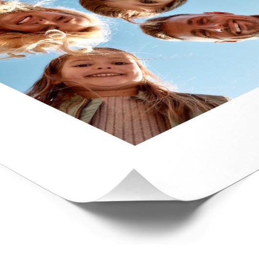 独自の9枚の写真モダンコラージュの正方形を作成 ポスター (コーナー)