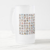 独自の96フォトカスタムコラージュを作成 フロストグラスビールジョッキ (正面左)