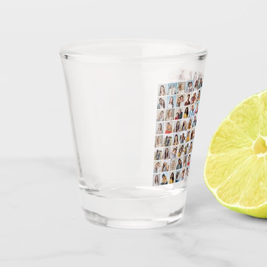 独自の96フォトコラージュを作成 ショットグラス (左)