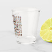 独自の96フォトコラージュを作成 ショットグラス (右)