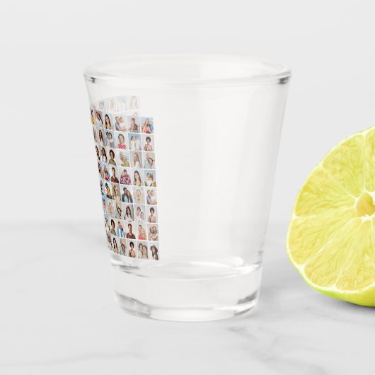 独自の96フォトコラージュを作成 ショットグラス (右)