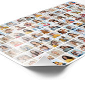 独自の96フォトコラージュ写真の拡大を作成 フォトプリント (角)