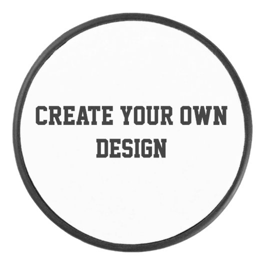 独自の アイスホッケーパック (正面)