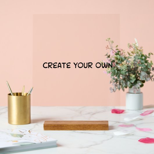 独自の アクリルサイン (ウェディング)